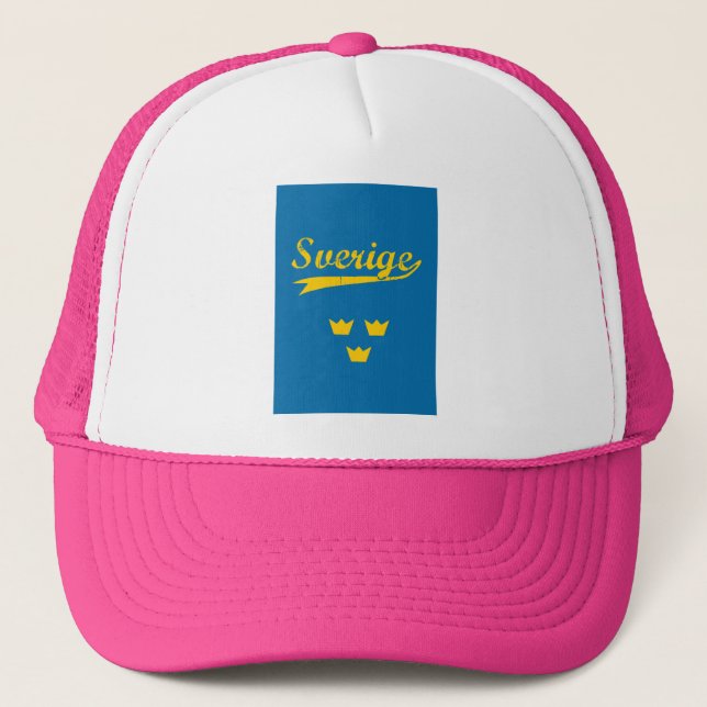 Sweden Trucker Hat (Front)