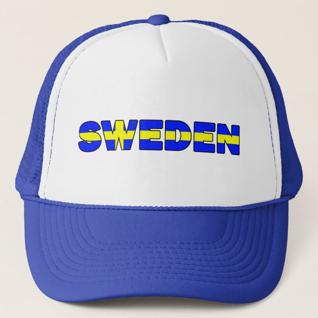 Sweden Trucker Hat (Front)