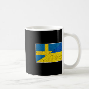 Sweden Ukraine Flag Swedish Ukrainian Nationality  Coffee Mug