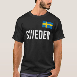Sweden Women Men Kids Sweden Flag Souvenir T-Shirt