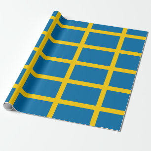 Sweden Wrapping Paper