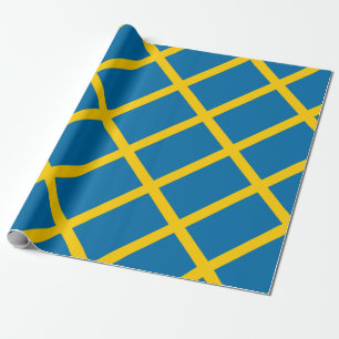 Sweden Wrapping Paper