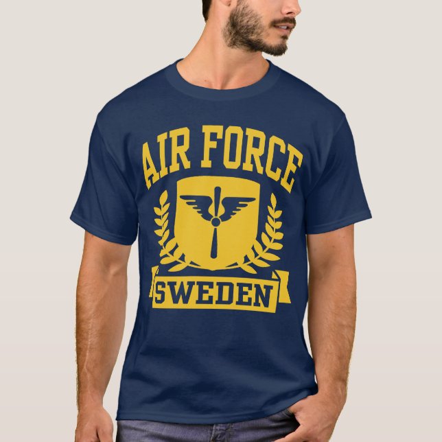 Swedish Air Force T-Shirt (Front)