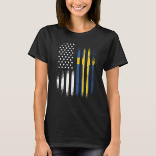 Swedish American Heritage Month Sweden Patriot Gro T-Shirt