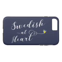 Swedish At Heart Cell Phone Case