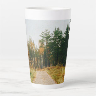 Swedish Autumnal Forest Latte Mug