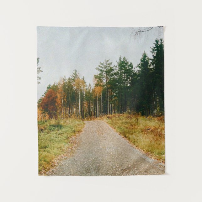 Swedish Autumnal Forest Tapestry (Front)