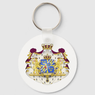Swedish Coat of Arms Key Ring
