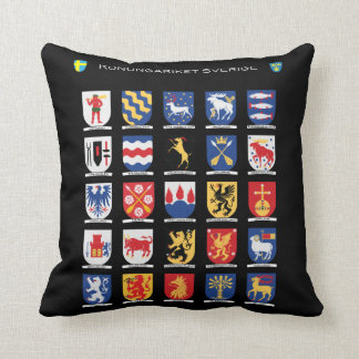 Swedish Coat of Arms Pillow