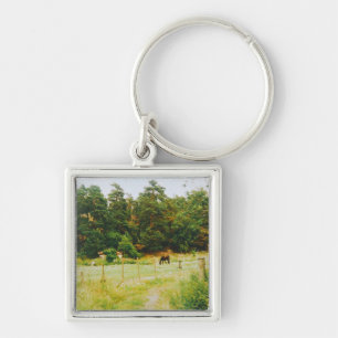 Swedish Countryside Key Ring