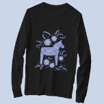 Swedish Dala Horse Blue Viking T-Shirt<br><div class="desc">A traditional Swedish Dala Horse illustration in periwinkle blue. Perfect for Vikings.</div>