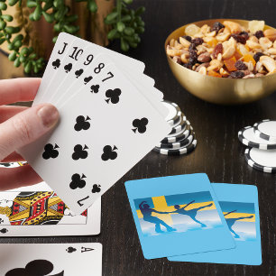 Swedish Figure Skaters Playing Cards