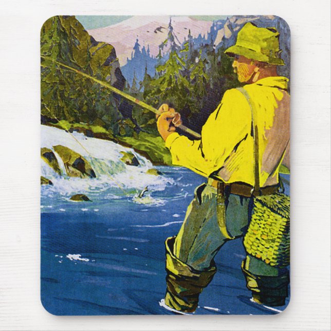 Swedish Fisherman Mouse Pad (Front)