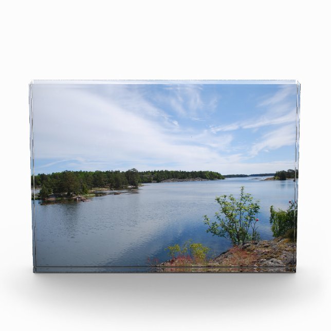 Swedish fjord photo block (Front)
