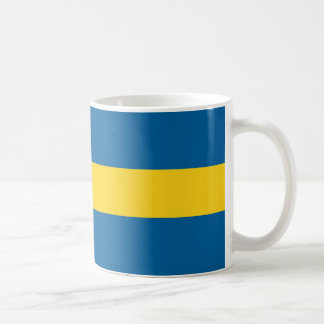 swedish flag coffee mug