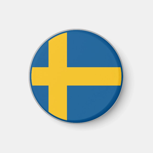 Swedish Flag Magnet (Front)