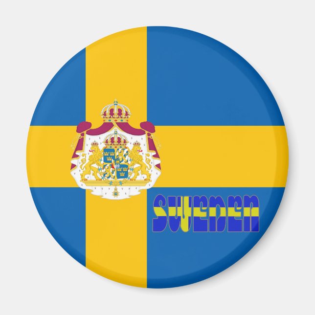 Swedish flag magnet