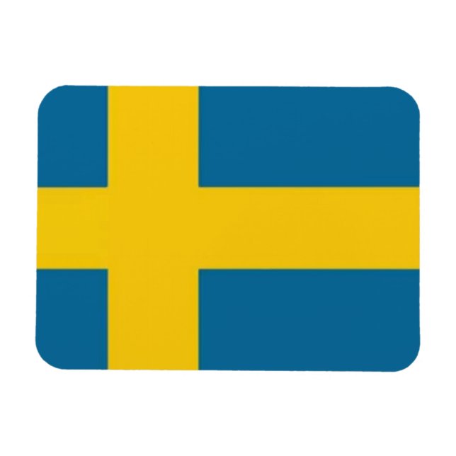 Swedish flag magnet (Horizontal)
