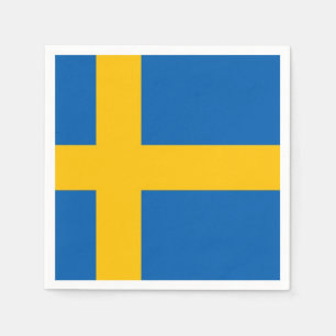 Swedish Flag Napkin