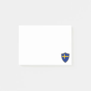 Swedish flag notes