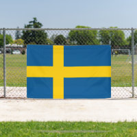 Swedish flag of Sweden custom banner sign