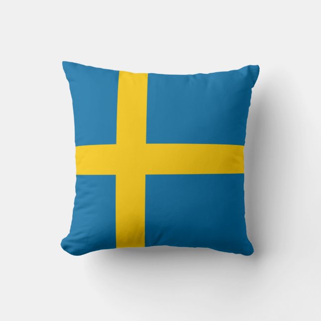 Swedish Flag (Sweden) Cushion (Front)