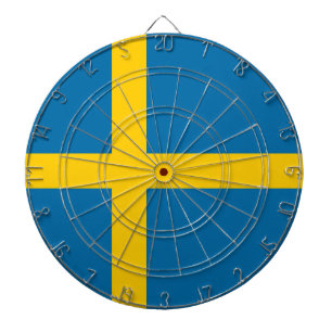 Swedish Flag (Sweden) Dartboard