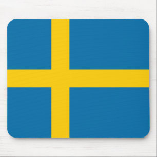 Swedish Flag (Sweden) Mouse Pad