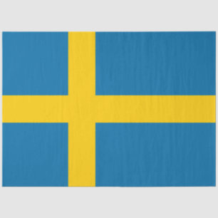 Swedish Flag (Sweden) Tissue Paper