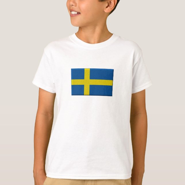 Swedish Flag T-Shirt (Front)