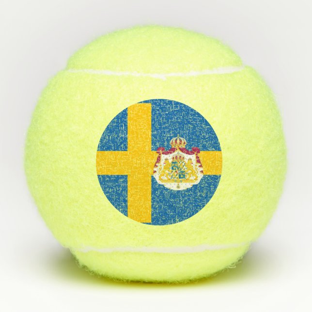Swedish flag tennis balls (Front)