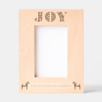 Swedish Folk Art Joy Dala Horse Christmas