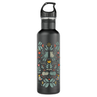 Swedish Folk Cats Classic 710 Ml Water Bottle