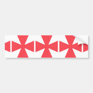 Swedish Freemasons Cross Bumper Sticker