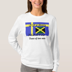 Swedish jamaican t-shirts