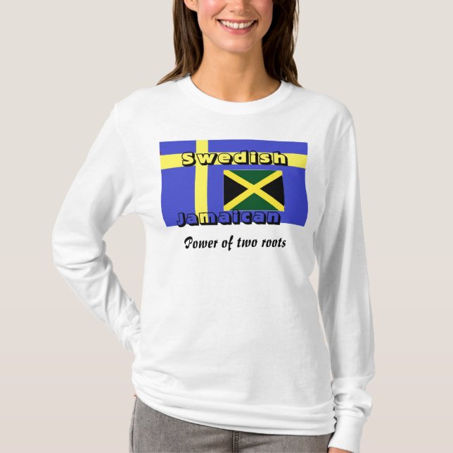 Swedish jamaican t-shirts (Front)