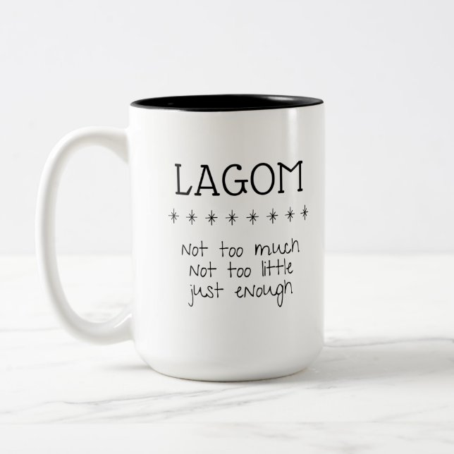 Swedish Lagom Mug (Left)