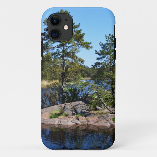 Swedish landskap Case-Mate iPhone case (Back)