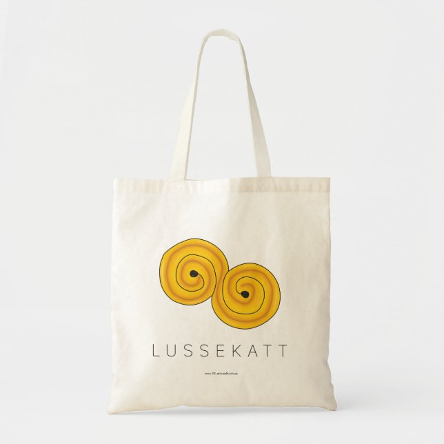 Swedish Lussekatt Tote Bag (Front)