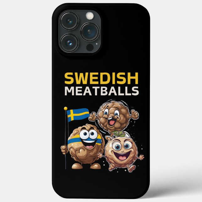 Swedish Meatballs Case-Mate iPhone Case (Back)
