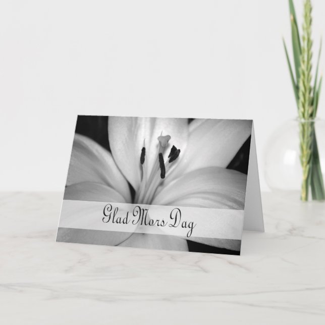 Swedish Mother's Day Card (Front)