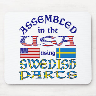 Swedish Parts Mouse Pad