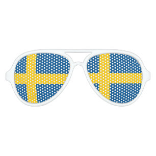 Swedish pride party shades   Flag of sweden