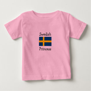 Swedish Princess Baby T-Shirt