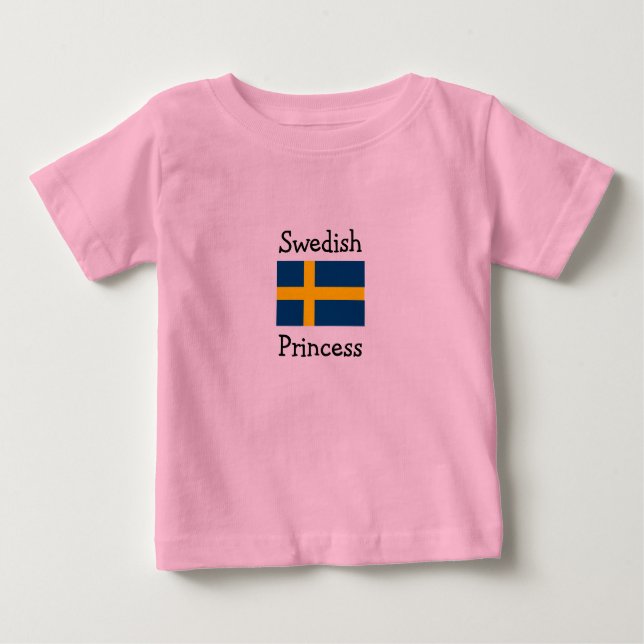 Swedish Princess Baby T-Shirt (Front)