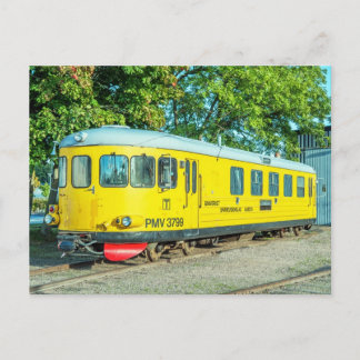 Swedish railbus PMV 3799 Postcard