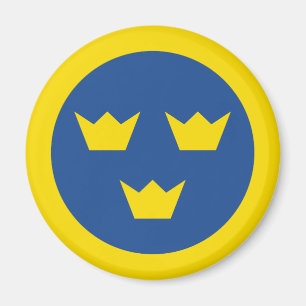 Swedish Roundel Magnet