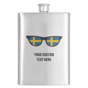 Swedish Shades custom flask