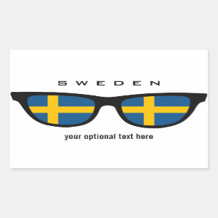 Swedish Shades custom stickers