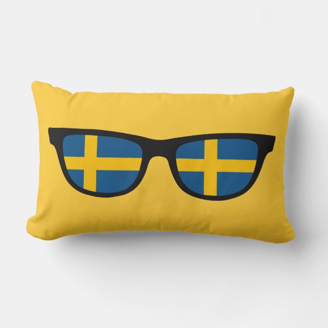 Swedish Shades custom throw pillows (Front)